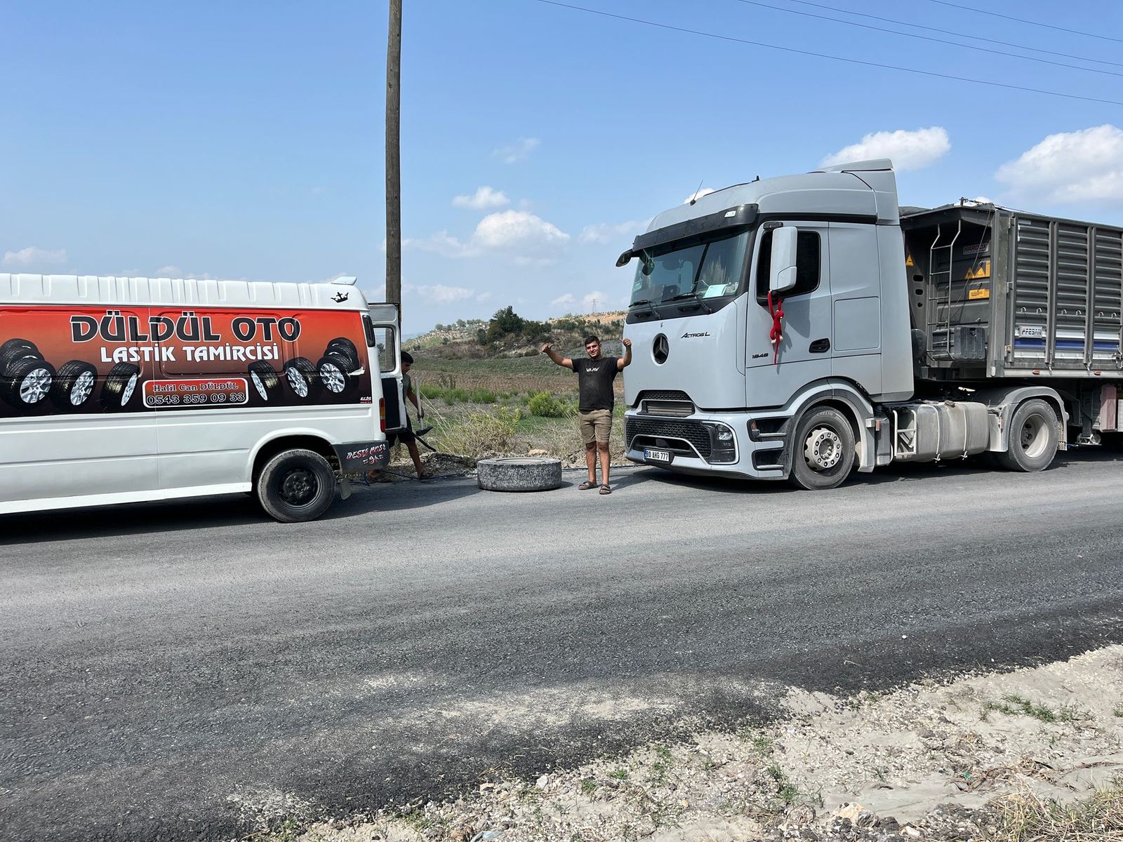 Düldül Oto Lastik kamyon yol yardım hizmeti